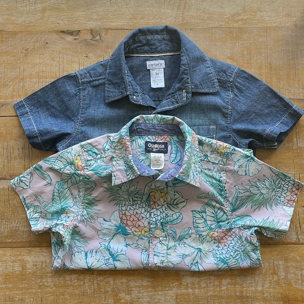 Boys shirt set size 3t